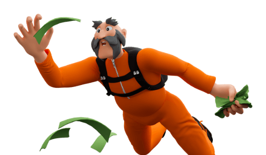 parachute jumper avatar
